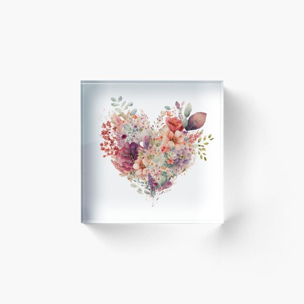 Artikelvorschau, Blumenherz IX entworfen und verkauft von Line Artistry.