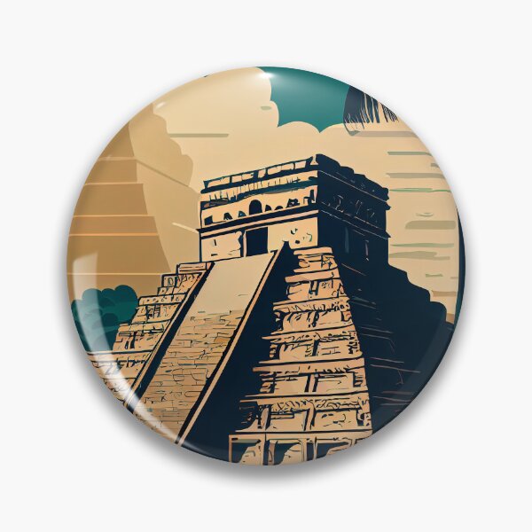 Item preview, Chichen Itza Mexico designed and sold by GeneralNight.