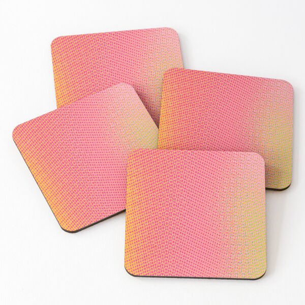Item preview, Colorful Pink & Yellow Shade Pattern 173 designed and sold by Manal-Patterns.