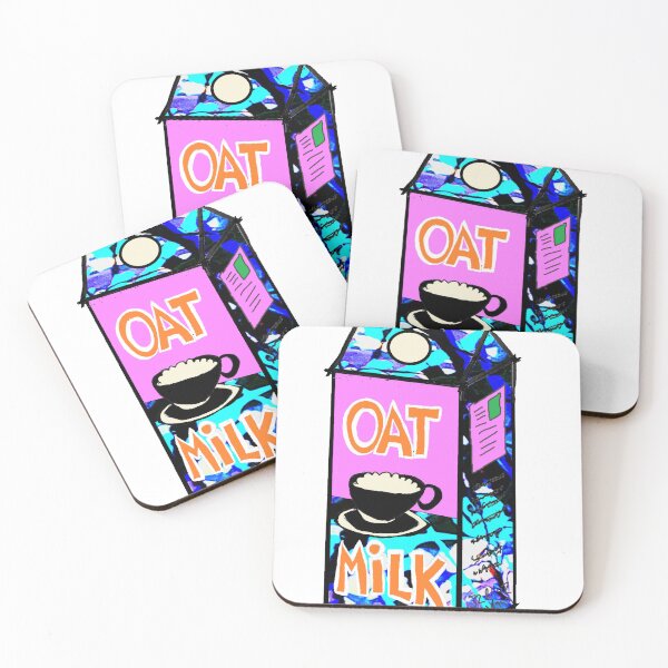 Item preview, sticker Oat Milk 23 designed and sold by LoEndT-Shirts.