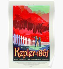 Kepler 186f, Reiseplakat Poster