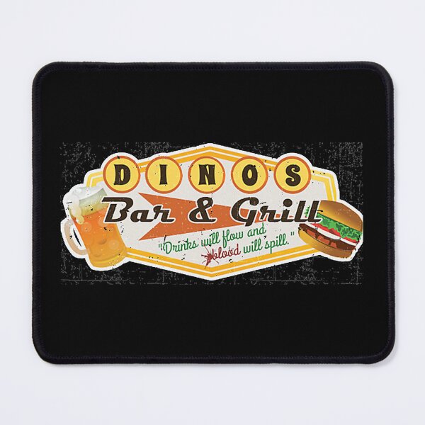 Item preview, Dino's Bar and Grill from The Boys are Back in Town designed and sold by KayRogert18.