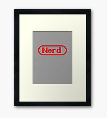 Nerd Framed Print