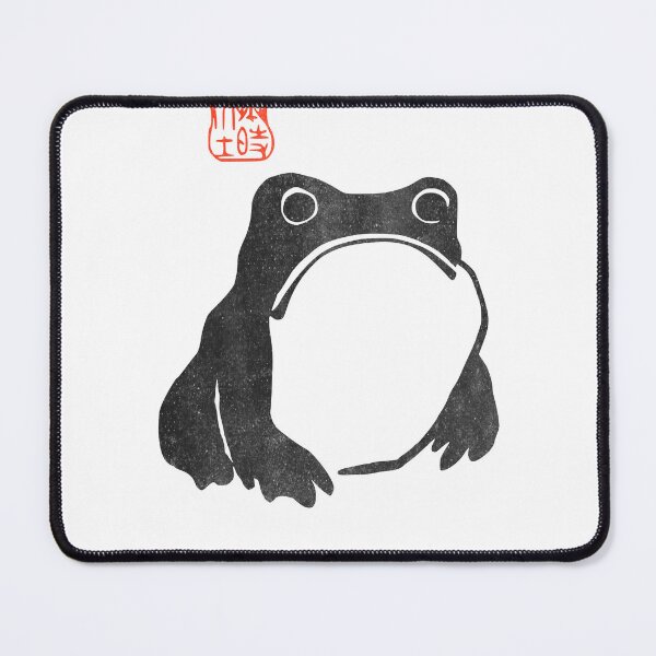 Item preview, Japan Art, Grumpy Frog, Matsumoto Hoji Frog designed and sold by Merch Madness.