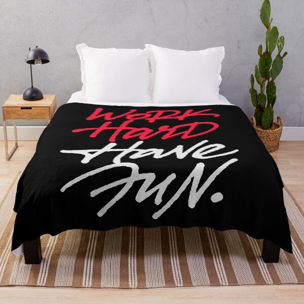 Item preview, Work Hard Have Fun designed and sold by Zagach Letters.