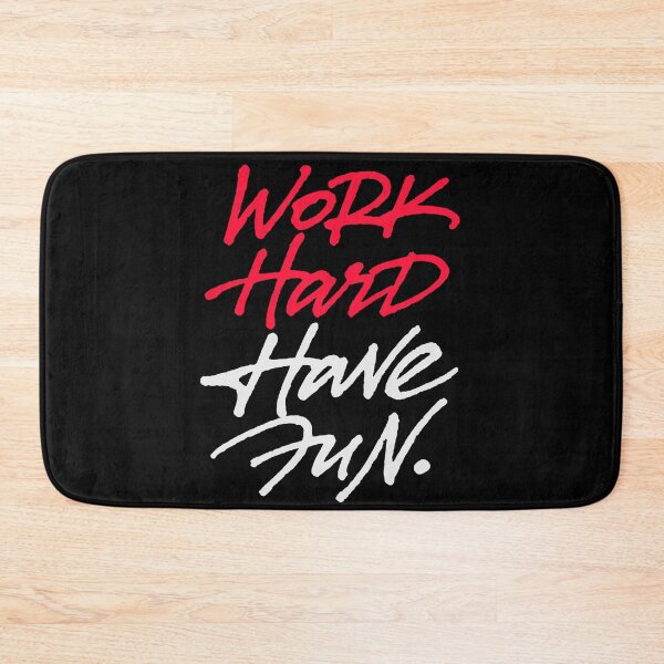 Item preview, Work Hard Have Fun designed and sold by Zagach Letters.