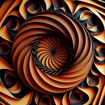 Vorschaubild zum Design Intense Smooth Pattern Digital Painting von CodeAndColors