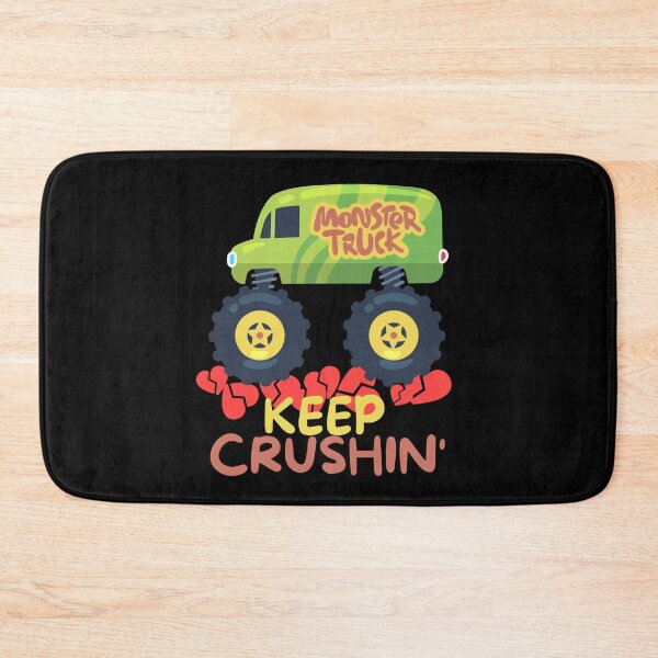 Item preview, Kids I Crush Hearts Monster Truck Toddler Boys Valentines| Kids Valentines Day Monster Truck Boys Toddler Keep Crushing| Keep Crushing monster truck designed and sold by droolingdreams.