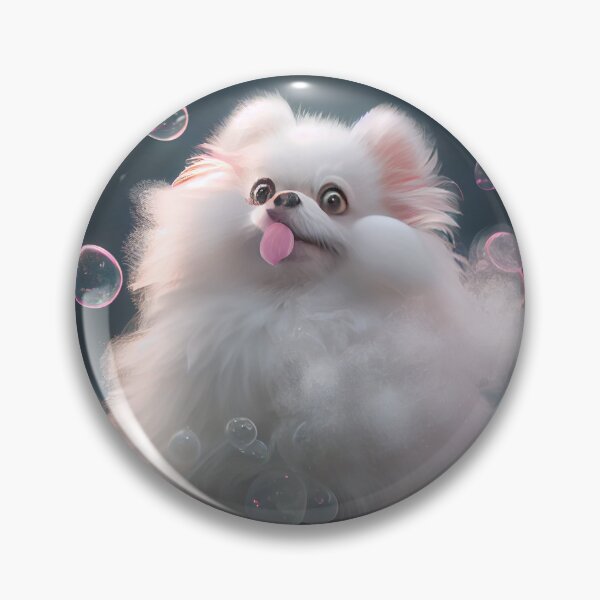 Artikelvorschau, Fluffy and the Crested Bubbles Digital Painting entworfen und verkauft von CodeAndColors.