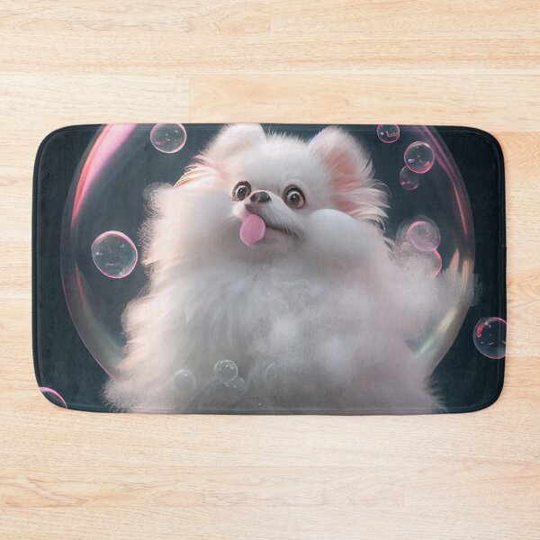 Item preview, Fluffy and the Crested Bubbles Digital Painting designed and sold by CodeAndColors.