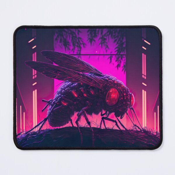 Item preview, Post Apocalyptic Cyberpunk Fly designed and sold by Nightarcade.