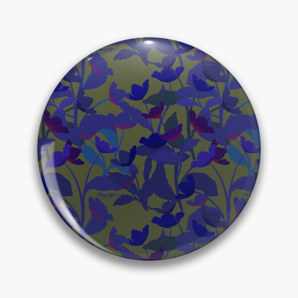 Item preview, Twilight Wildflowers, Olive designed and sold by MeganSteer.