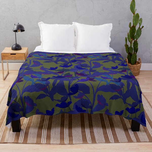 Item preview, Twilight Wildflowers, Olive designed and sold by MeganSteer.