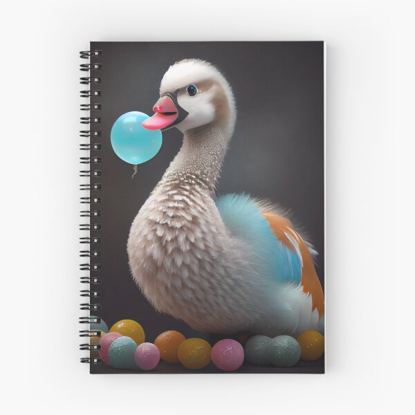 Item preview, Gumball Gander on a Feather Digital Painting designed and sold by CodeAndColors.