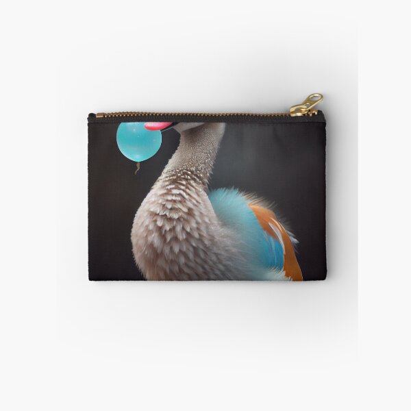 Aperçu de l'œuvre Gumball Gander on a Feather Digital Painting créée et vendue par CodeAndColors.