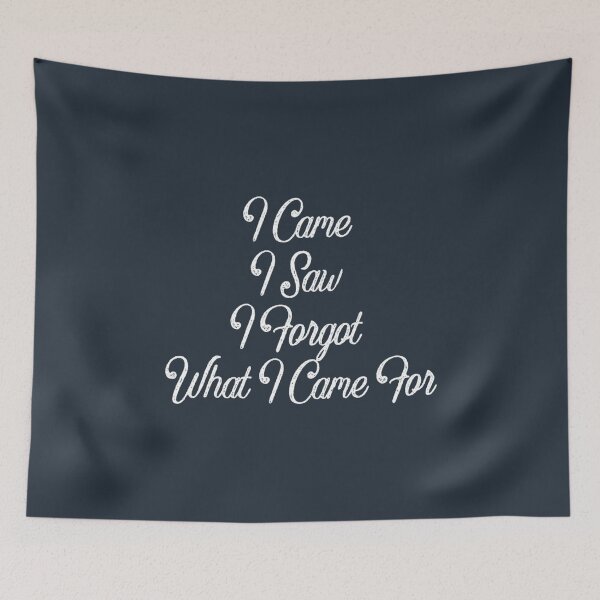 Item preview, I came i saw i forgot what i came for designed and sold by Sarvgya Verma.