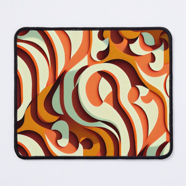 Item preview, Clay Surreal Simple Semi Abstract European Pattern Digital Painting designed and sold by CodeAndColors.