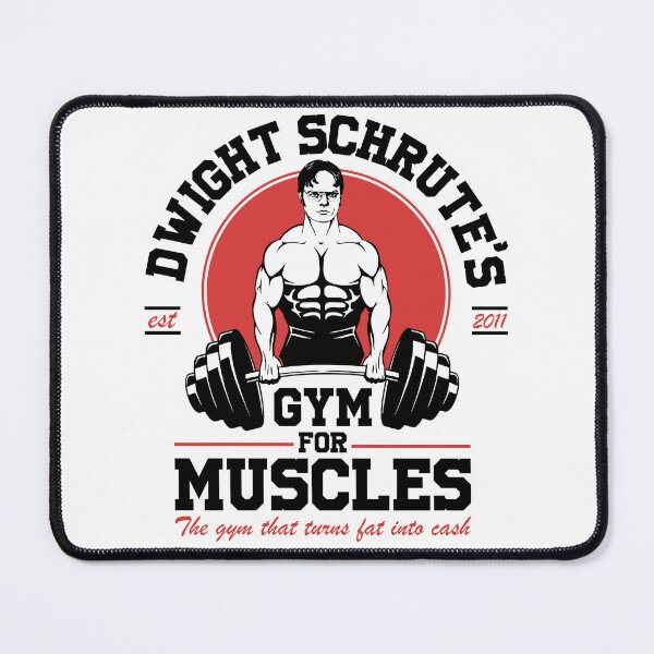 Item preview, D.Schrute's Gym For Muscles designed and sold by Fablaen58.