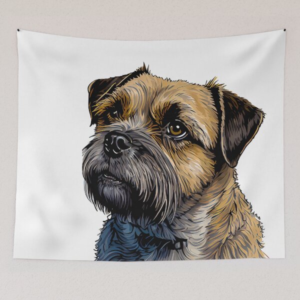 Item preview, Border Terriers Small Dog Breed designed and sold by Nalaxation.
