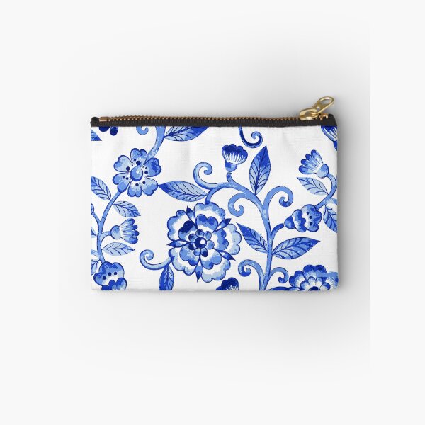 Item preview, Floral Watercolor Blue Pattern designed and sold by SunMayDown.