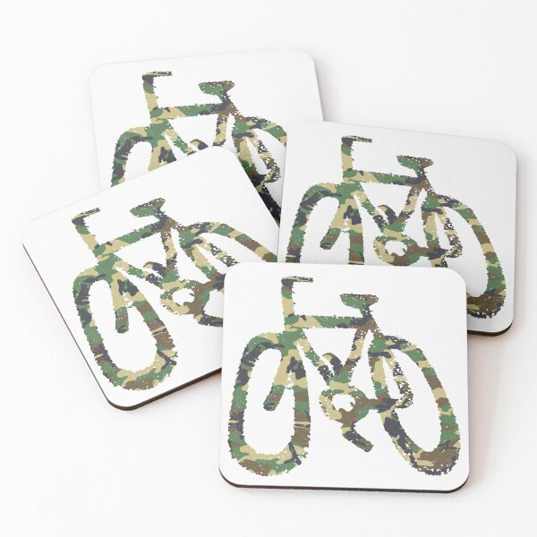 Item preview, camouflage pattern bike  designed and sold by bravoalpha.
