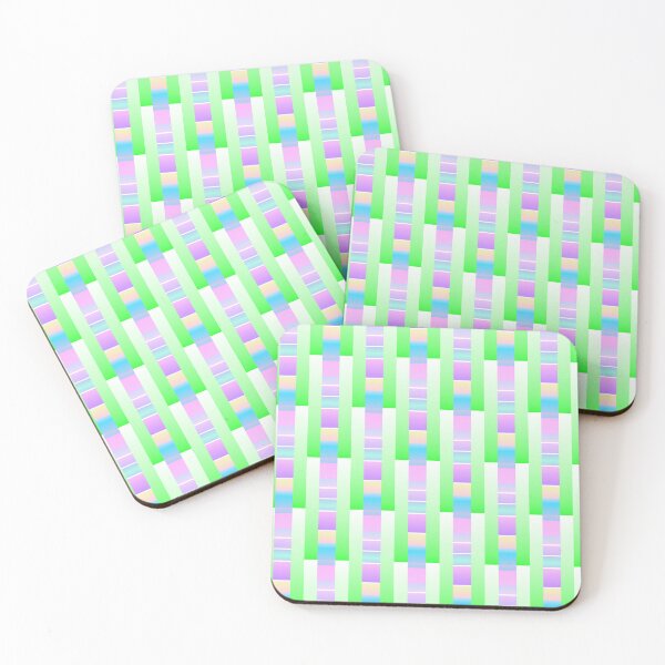 Item preview, fresh color tile pattern | fresh color combination designed and sold by lausn.