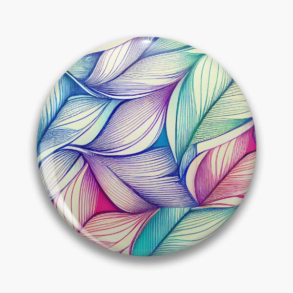 Artikelvorschau, Vivid Mystical Sketched Minimalist Pattern Digital Painting entworfen und verkauft von CodeAndColors.