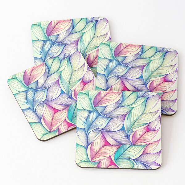Item preview, Vivid Mystical Sketched Minimalist Pattern Digital Painting designed and sold by CodeAndColors.