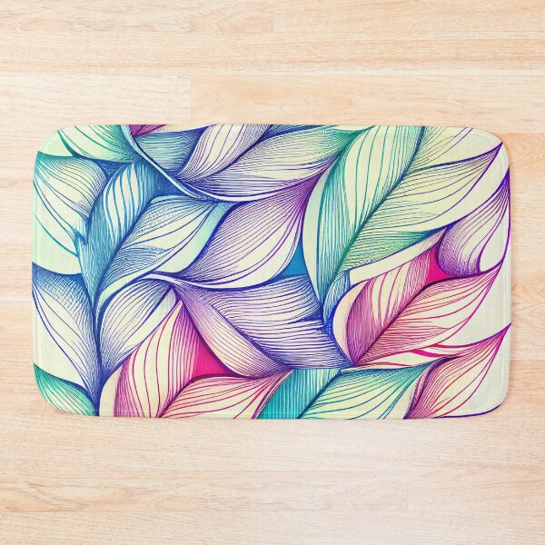 Item preview, Vivid Mystical Sketched Minimalist Pattern Digital Painting designed and sold by CodeAndColors.