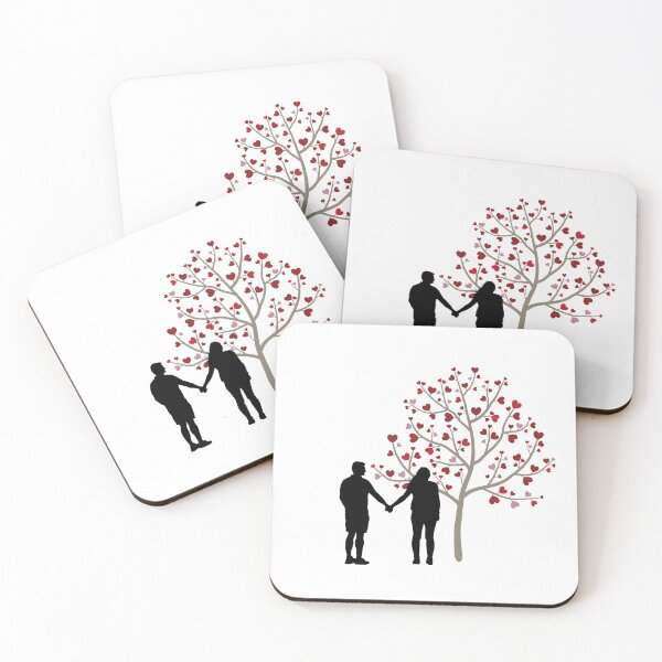 Item preview, Couple Standing Beside a Tree designed and sold by ModeDesMarques.