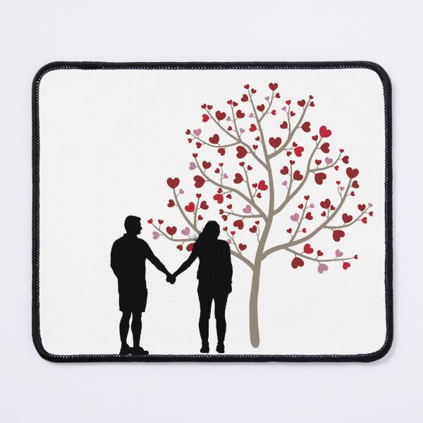 Item preview, Couple Standing Beside a Tree designed and sold by ModeDesMarques.