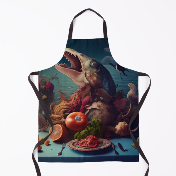 Item preview, A Surreal Feast Digital Painting designed and sold by CodeAndColors.