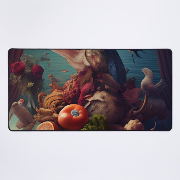 Item preview, A Surreal Feast Digital Painting designed and sold by CodeAndColors.