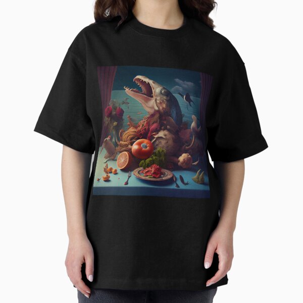 Item preview, A Surreal Feast Digital Painting designed and sold by CodeAndColors.