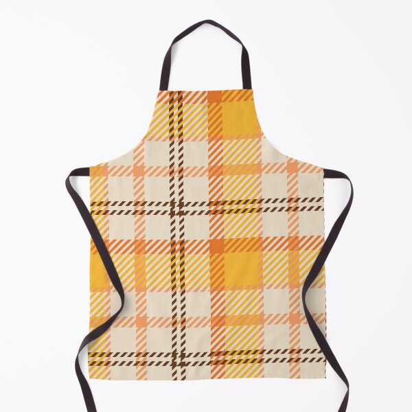 Item preview, Vintage 70'S plaid yellow orange brown background designed and sold by UnaWu533.