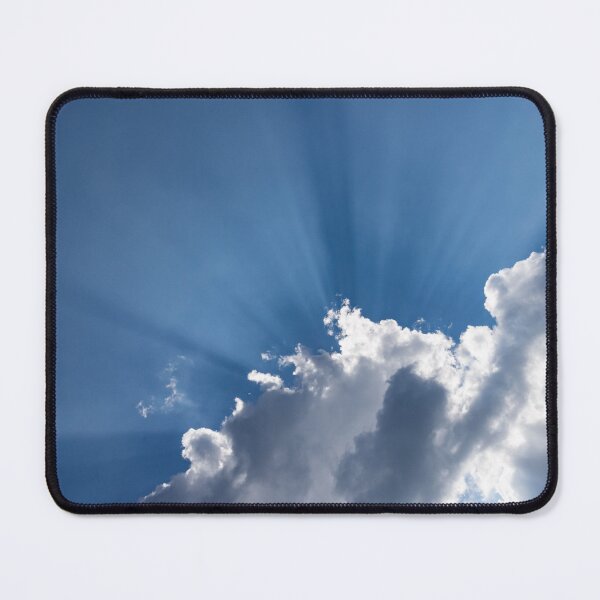 Item preview, God Rays - Soft Clouds and Radiating Sunbeams designed and sold by Georgia Mizuleva.