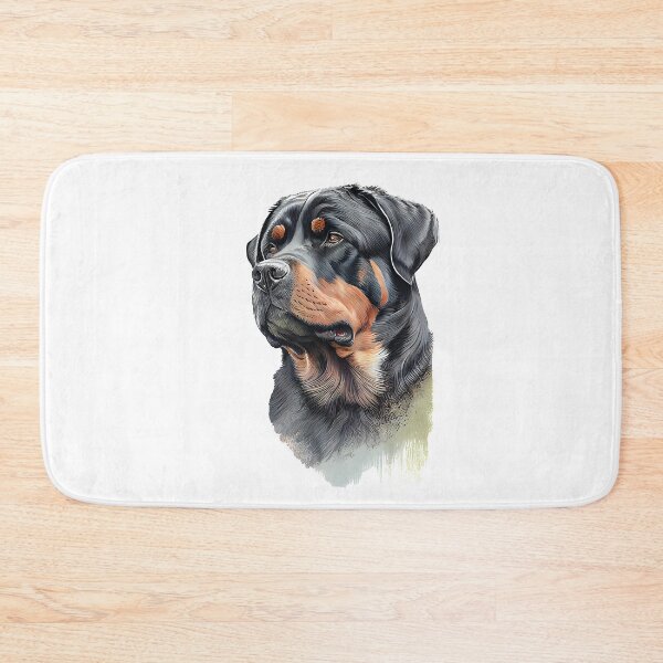Item preview, Rottweiler Resilience Illustration designed and sold by AdaRecordShop.