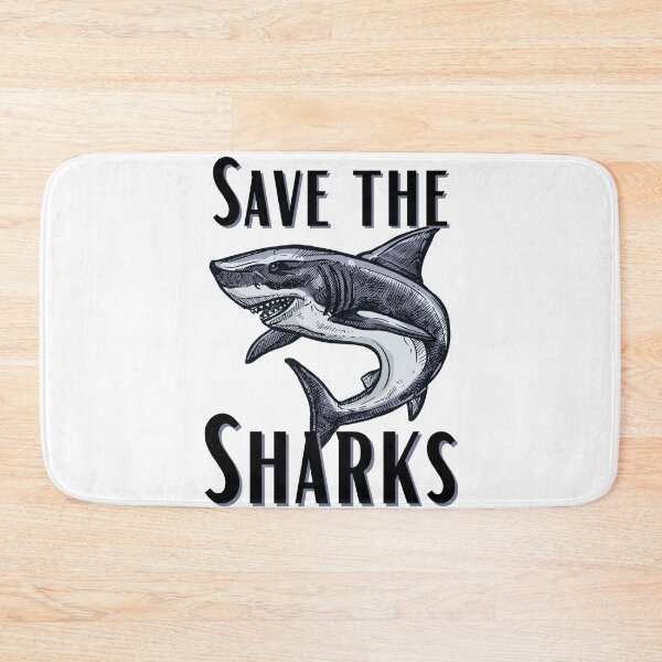Item preview, save the sharks designed and sold by addict2reading.