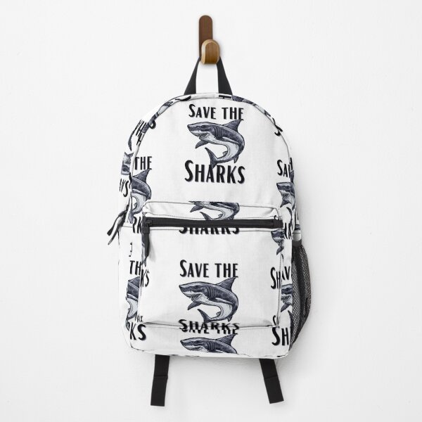 Item preview, save the sharks designed and sold by addict2reading.