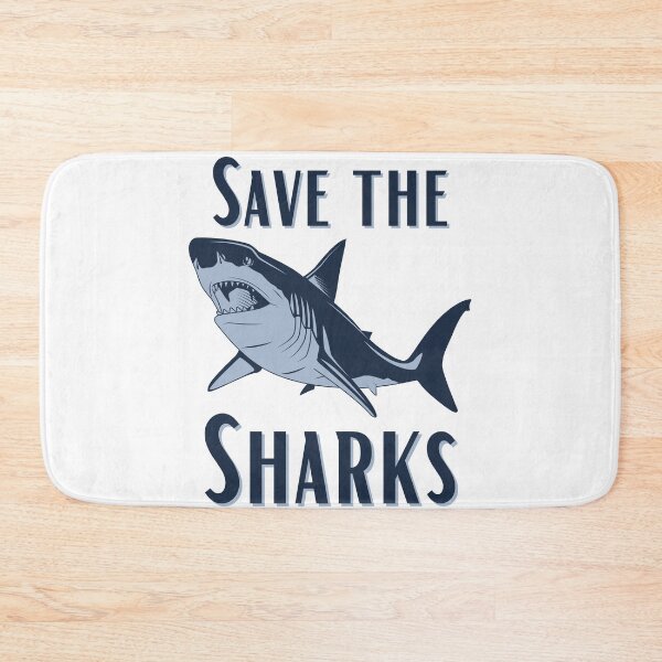 Item preview, save the sharks designed and sold by addict2reading.