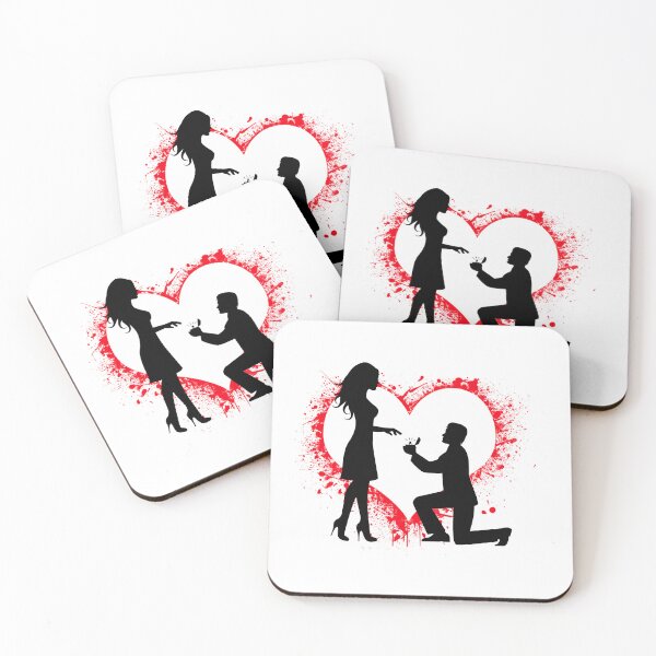 Item preview, Boy Proposing His Girl designed and sold by ModeDesMarques.