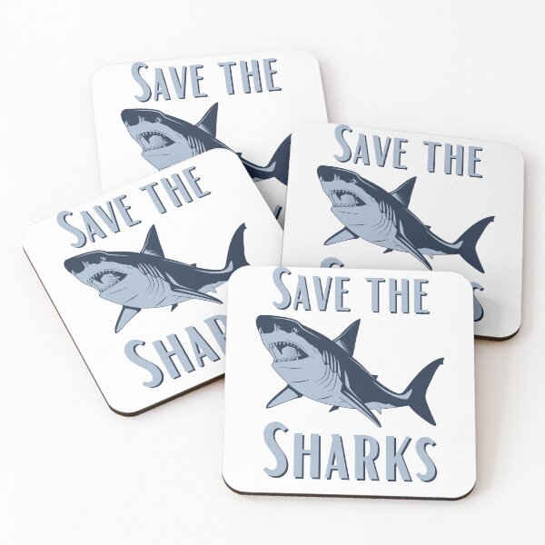 Item preview, Save the sharks designed and sold by addict2reading.