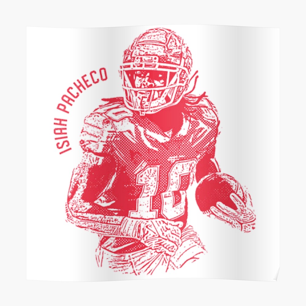 Kansas City Chiefs: Isiah Pacheco 2023 - Officially Licensed NFL Removable  Adhesive Decal