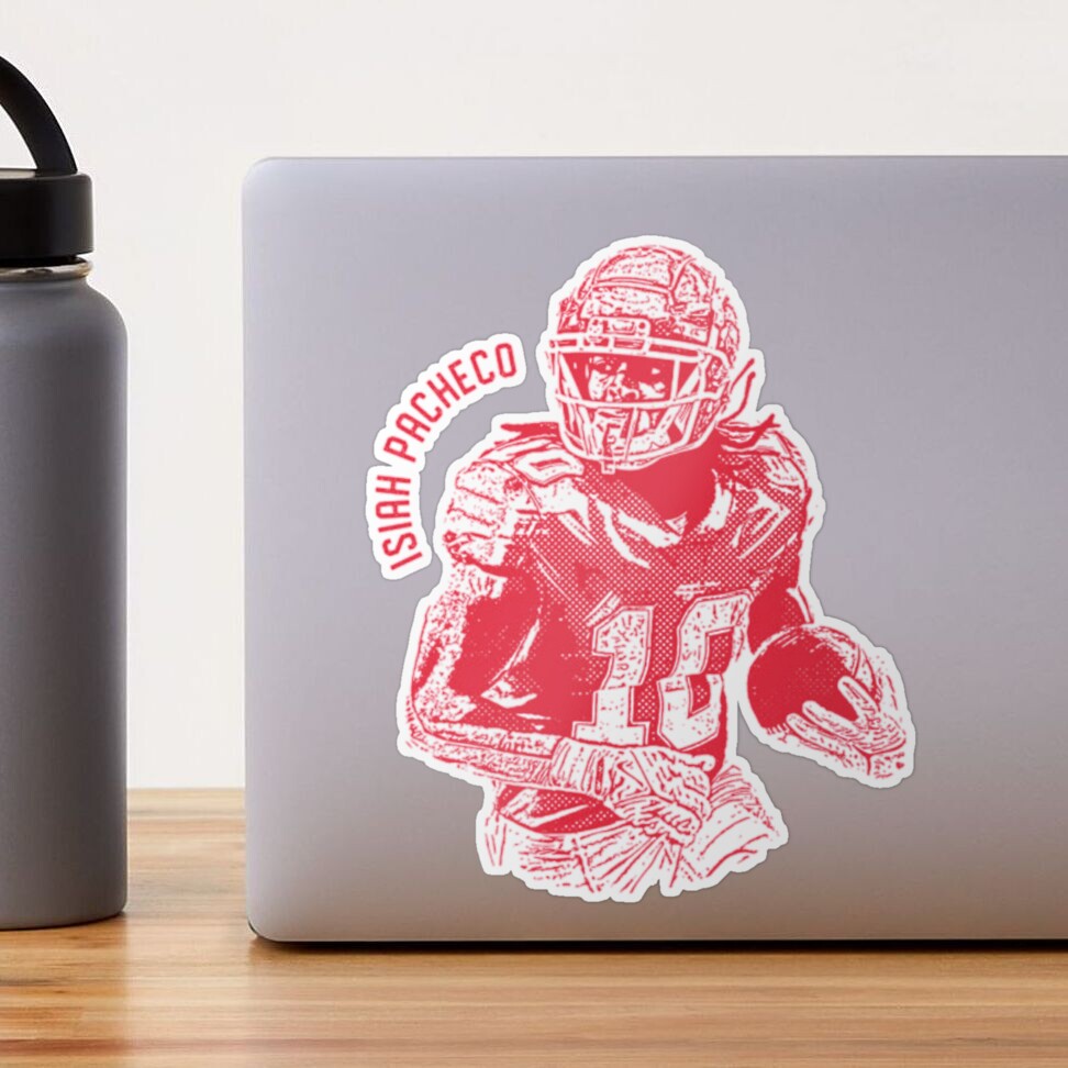 Kansas City Chiefs: Isiah Pacheco 2023 - Officially Licensed NFL Removable  Adhesive Decal