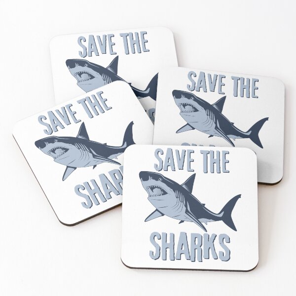Item preview, Save the sharks designed and sold by addict2reading.