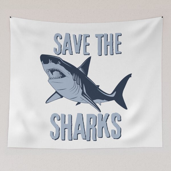 Item preview, Save the sharks designed and sold by addict2reading.
