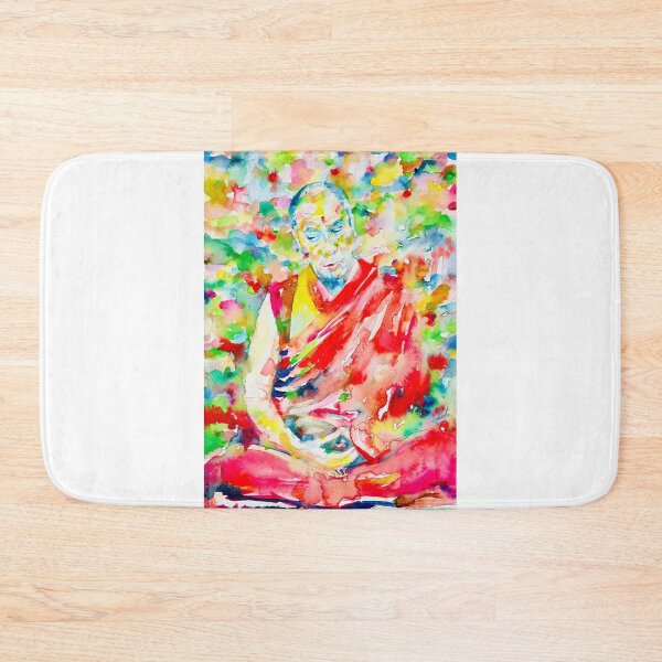 Item preview, 14th DALAI LAMA - TENZIN GYATSO - watercolor portrait.3 designed and sold by lautir.