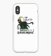 Vinilo o funda para iPhone Lokitty Dark Lettering Full Cita
