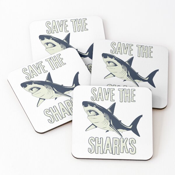 Item preview, Save the sharks designed and sold by addict2reading.