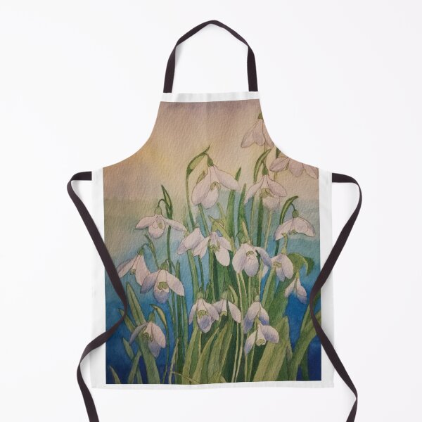 Item preview, Snowdrops watercolour painting  designed and sold by esvb.